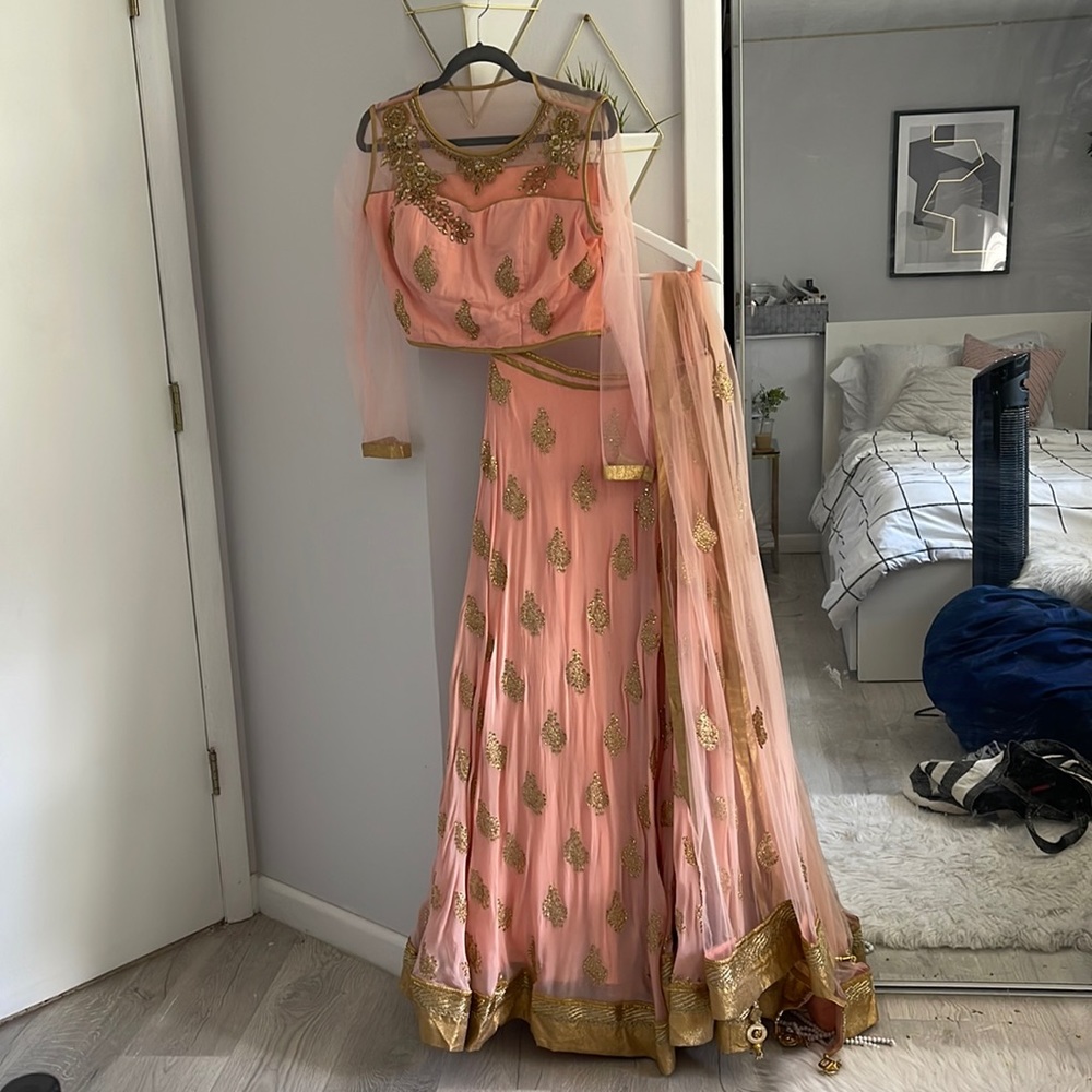 Gorgeous pink lehenga - Picture 1 of 3